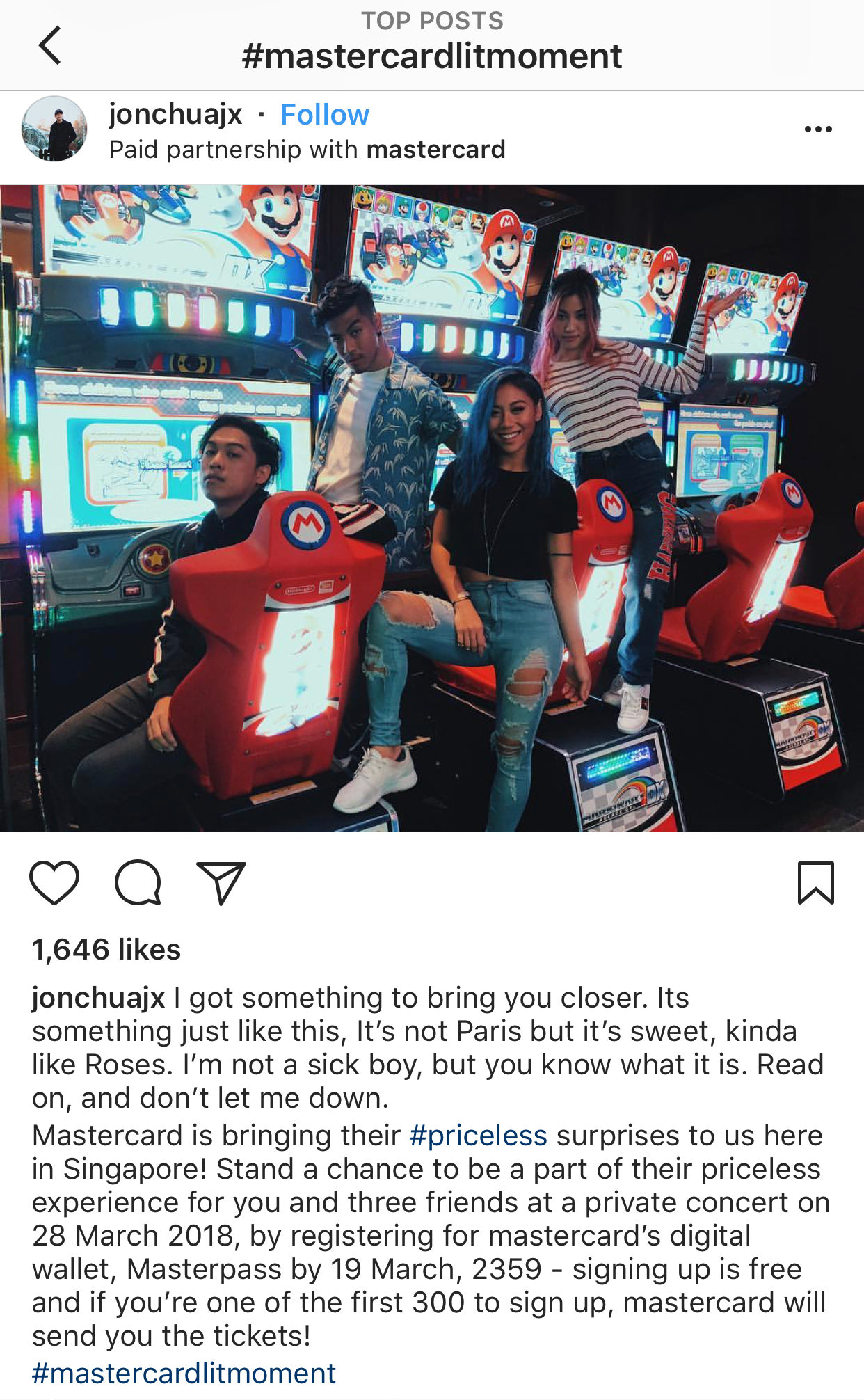 Singaporean Influencers The Sam Willows Mastercard Digital Wallet