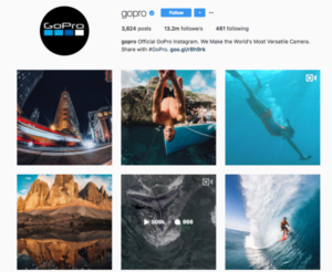 GoPro Instagram Screenshot