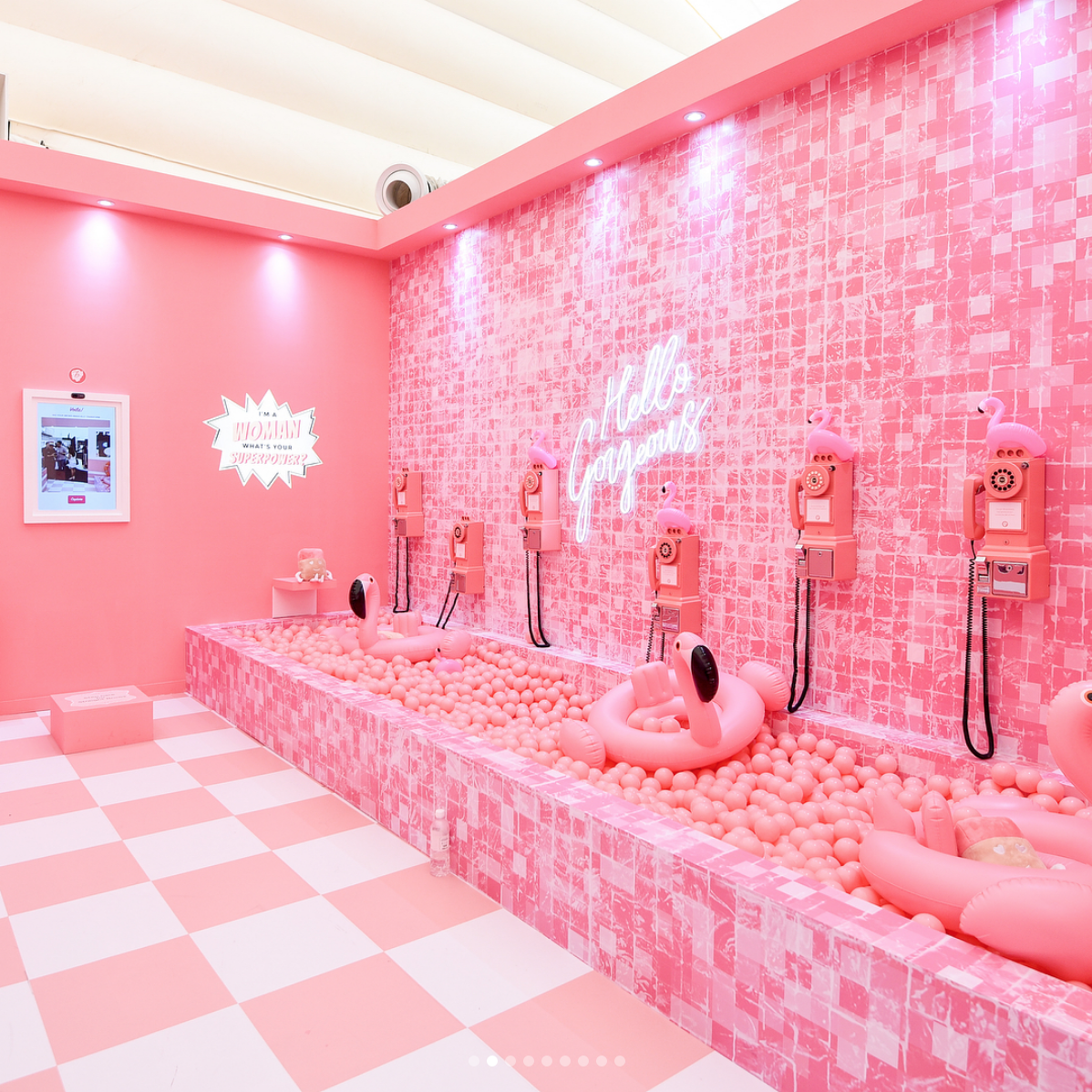 Sephora Playhouse Benefit's Pink Room